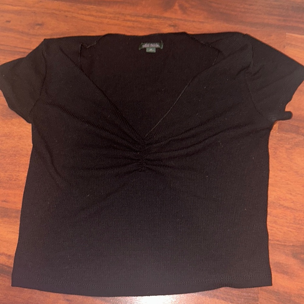 Black wild fable crop top